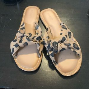 Leopard Sandals
